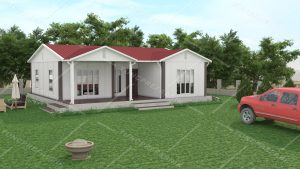 100 m2 Prefabrik Ev