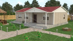 103 m2 Prefabrik Ev